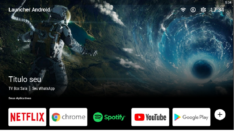 Script relacionado LAUNCHER TVBOX