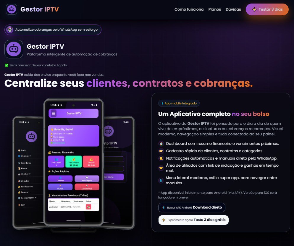 GESTOR IPTV